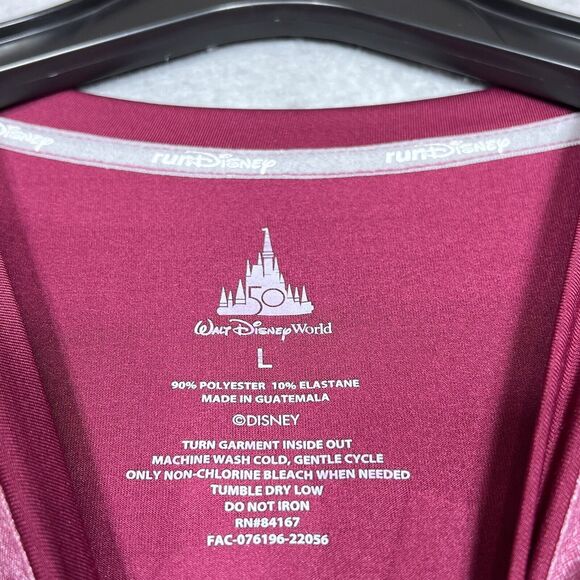 Run DISNEY 2022 Race for Taste 10K Finisher Shirt Did It Ratatouille Red Large - Picture 11 of 12